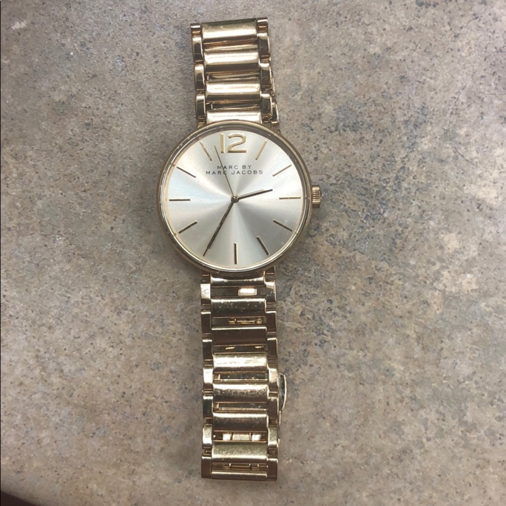 NWOT Marc Jacobs Gold Watch